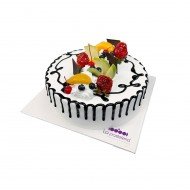 Relleno de Frutas Chorreado de chocolate