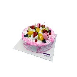 Relleno de frutas Cobertura coco rosado